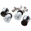 10314-95 Compatible Silver King Leg 1In Slvr W/Rubr Kit Pa