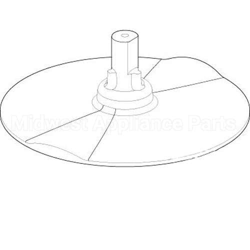 104921 Compatible Robot Coupe Discharge Plate