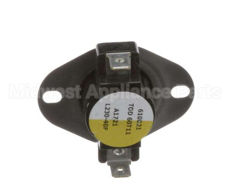 105140 Norlake Control Temp. 230F Cut-Out