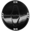 1054-0000 Compatible Bunn On-Off Knob 2 D, Off-On-Off-On