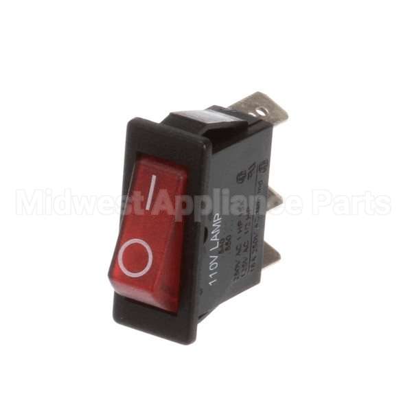1058.00006.00 Compatible Fetco Switch, Power, Rocker Red, Ill