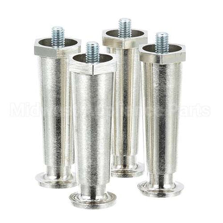 1060-0633-1120 Compatible Standard Keil Leg, Hex-Style Foot 4" Tall, 3/8"-16 Thread