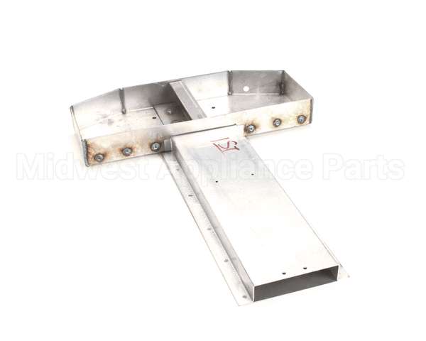 1061018SP Frymaster Flue Assembly, He Dv