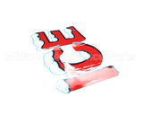 1070074 Leer Decal Ice, Red With Snow Cap (