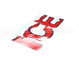 1070074 Leer Decal Ice, Red With Snow Cap (