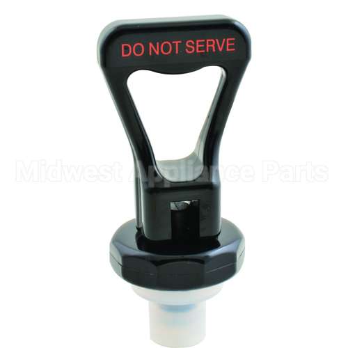 1071-00020-00 Compatible Fetco Faucet, Upper (Black)