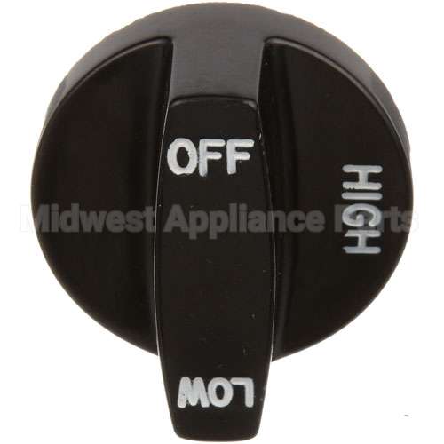 1073402 Compatible Southbend Knob 2 D, Off-High-Low