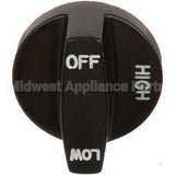 1073402 Compatible Southbend Knob 2 D, Off-High-Low