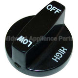 1073498 Compatible Southbend Knob 2 D, Off-High-Low