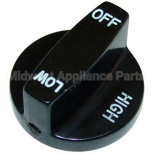 1073498 Compatible Southbend Knob 2 D, Off-High-Low