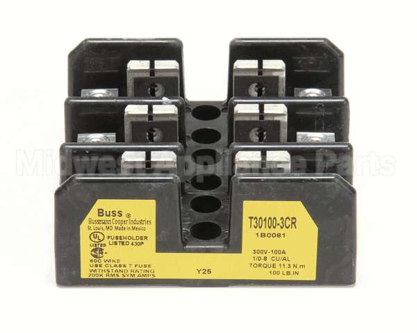 108424 Champion - Moyer Diebel Fuse Block 600V/100A 3P T Type