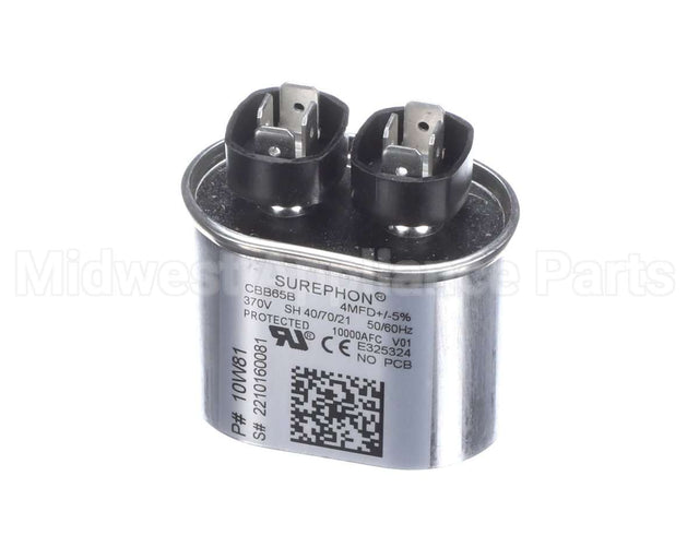 10W81 Lennox 4Mfd 370V Ovalrun Capacitor