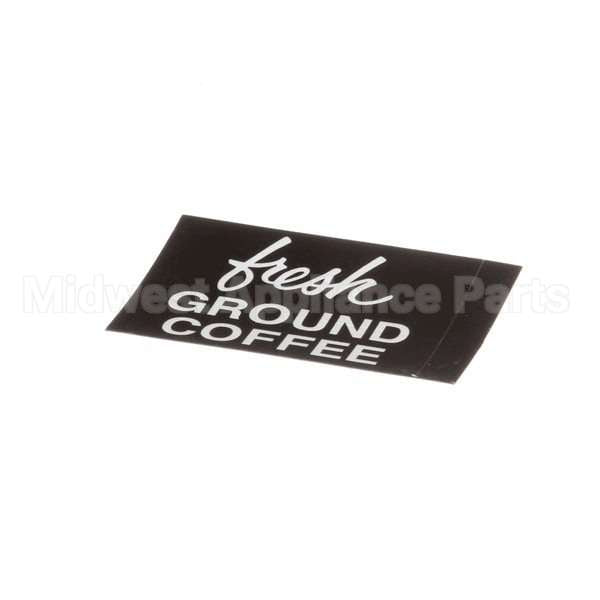 11062.0000 Compatible Bunn Decal, Fresh Ground Coffee