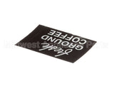 11062.0000 Bunn Decal, Fresh Ground Coffee