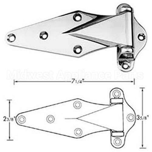 11071000040 Compatible Kason Kason - 1071-000040 Hinge