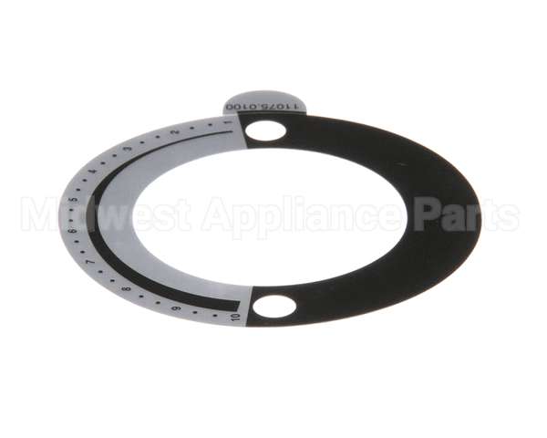 11075.0100 Bunn Decal, Grind Sel Dial Trfcta