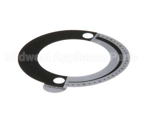 11075.0100 Bunn Decal, Grind Sel Dial Trfcta