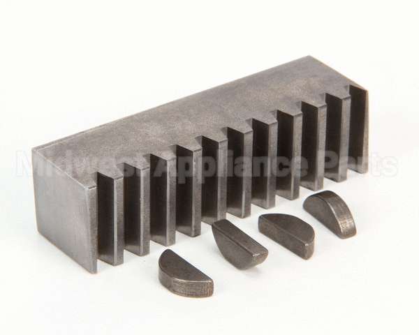 1109380A Doughpro Proluxe Rack Gear With 4 Keyways Dp110