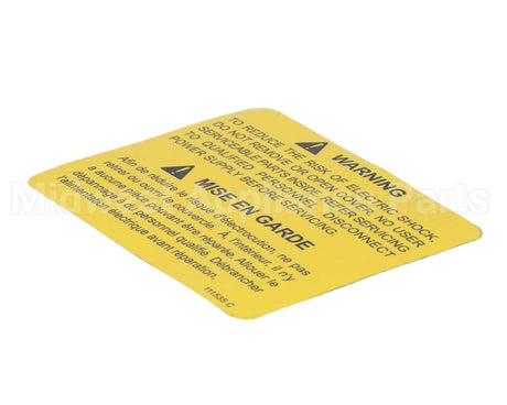 111535 Cleveland Label; Warning Power Disconnec