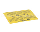 111535 Cleveland Label; Warning Power Disconnec