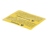 111535 Cleveland Label; Warning Power Disconnec