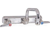 1125 Compatible TS Brass Faucet, 8"Wall, 6"Spt, Leadfree