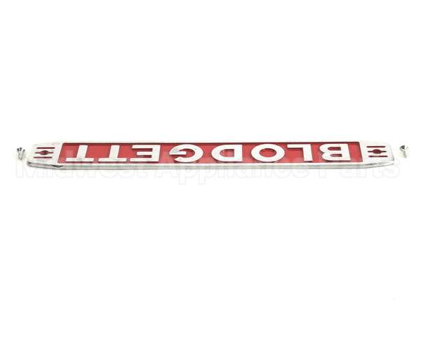 11255 Blodgett Nameplate, Blodgett Assembly