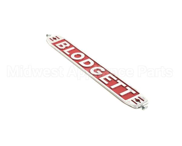11255 Blodgett Nameplate, Blodgett Assembly