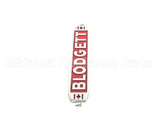 11255 Blodgett Nameplate, Blodgett Assembly
