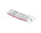 112712 American Dryer Laundry Maytag Electric Danger Label