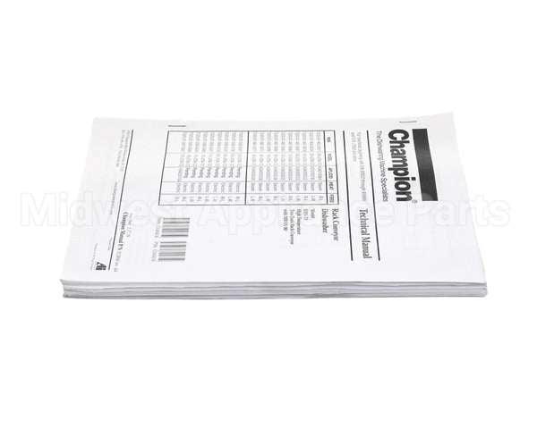 112804 Champion - Moyer Diebel Manual Usn72 Technical Service