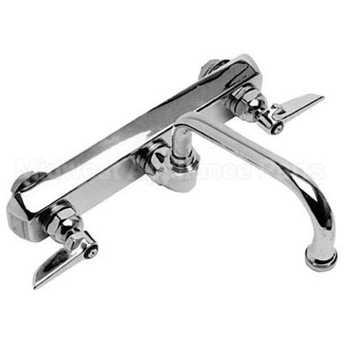 1128M Compatible TS Brass Faucet 8" Ctr Wall 12" Noz