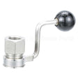 112943 Compatible Waste King Disconnect, Hose, Fem, W/Knob