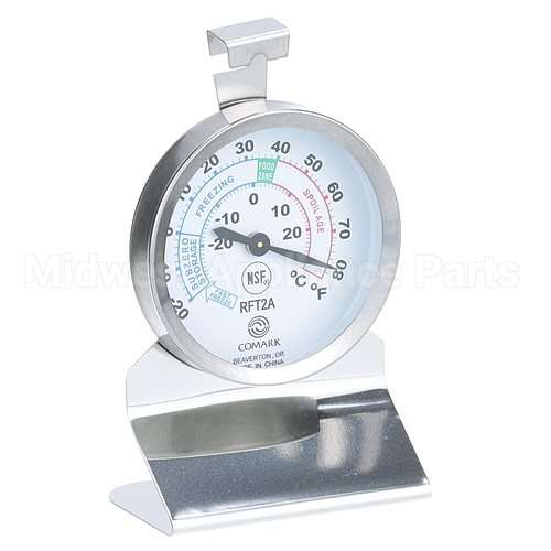 113-10 Compatible Atlas Refrigeration Thermomete 2.25 X 2.25", -20 To 80F