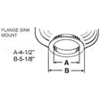 11327G Compatible Insinkerator Mounting Adapter
