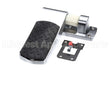 11346000005 Kason Hinge Flush Bru-Chr Blkdia Cvr