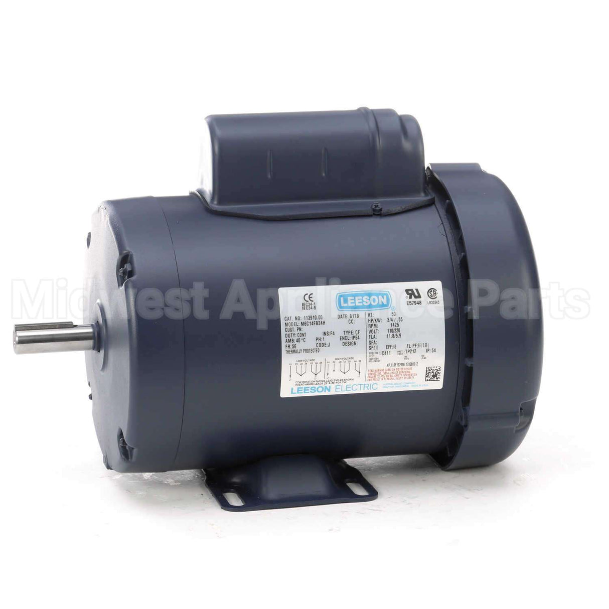 113910 Leeson Motor