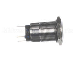 11392 Halton Blue Illum Metal Push Button