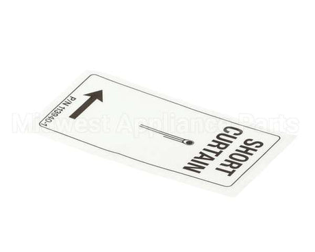 113940-1 Champion - Moyer Diebel Label Curtain Rl Short