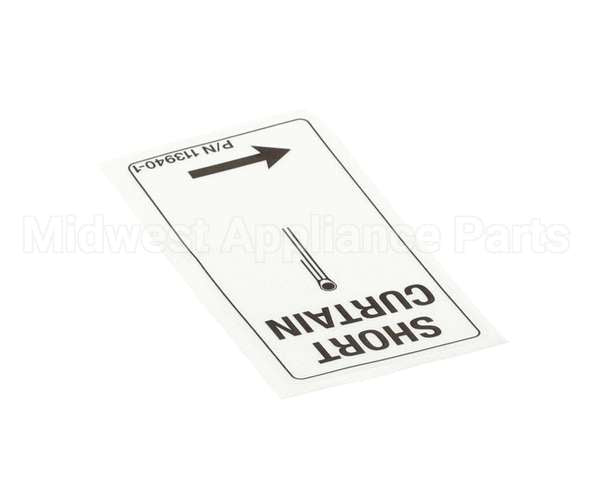 113940-1 Champion - Moyer Diebel Label Curtain Rl Short