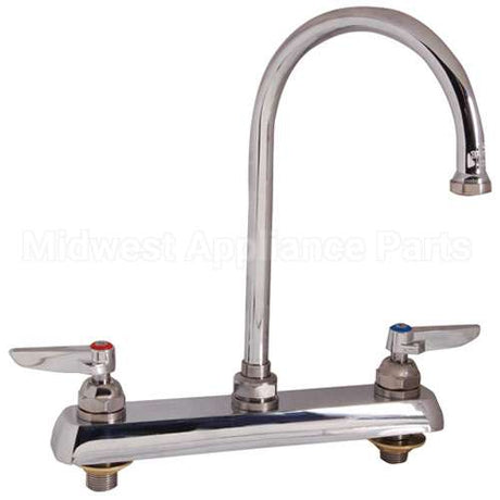 1142 Compatible TS Brass Faucet, 8"Deck, Gsnk, Leadfree