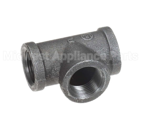 1147302 Southbend Range Tee,Pipe,Blk.3/8"