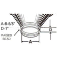 11599H Compatible Insinkerator Mounting Adapter