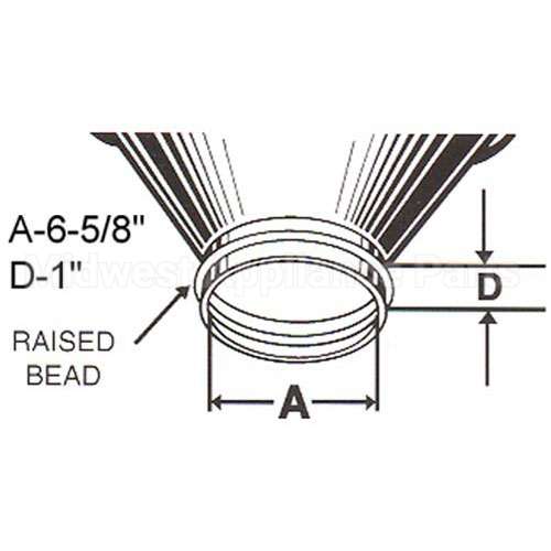11599H Compatible Insinkerator Mounting Adapter