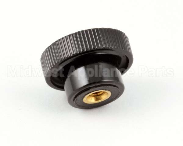 11608 Nieco Knob, Black, 10-32 Female Insert