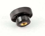 11608 Nieco Knob, Black, 10-32 Female Insert