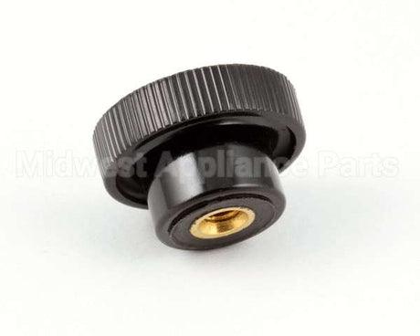 11608 Nieco Knob, Black, 10-32 Female Insert