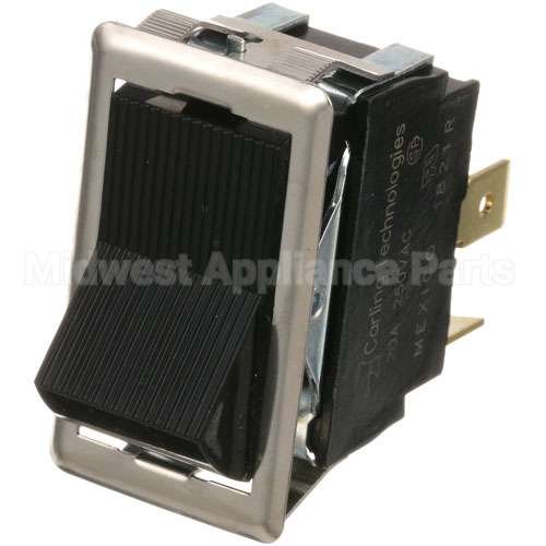 1164503 Compatible Southbend Switch, On/Off Black Rocker