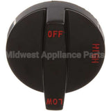 1166011 Compatible Southbend Knob 2-1/2 D, Off-High-Low