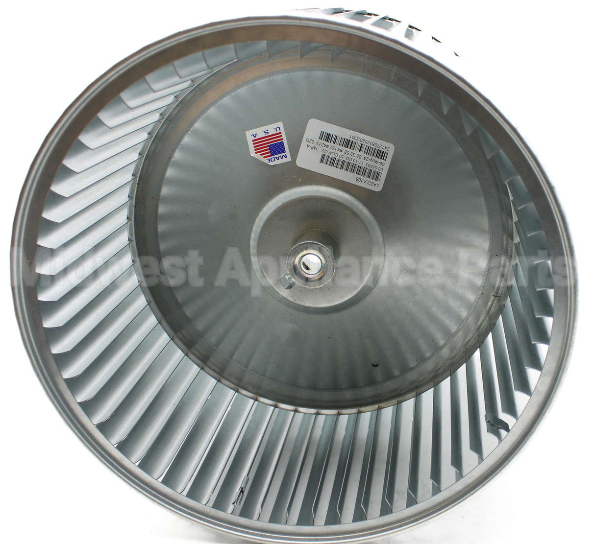 1173815 International Comfort Products Blower Wheel 11X10 1/2"Bore Cw